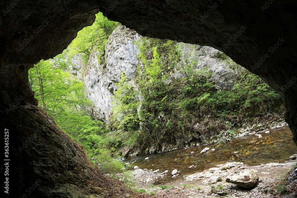  Cave in the Carpathians, Romania, Europe
