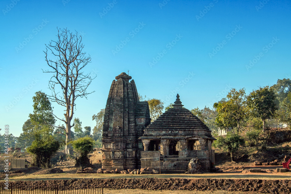 Ancient temples at amarkantak, Madhya Pradesh, India.
