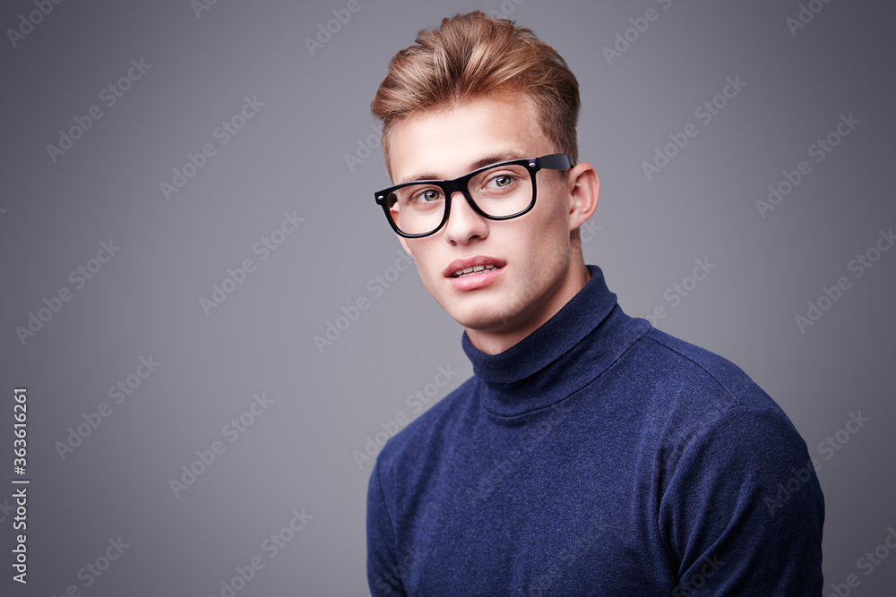 pensive young student pensive young student