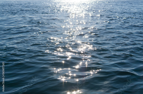 Fototapeta Naklejka Na Ścianę i Meble -  sea water with sun reflections