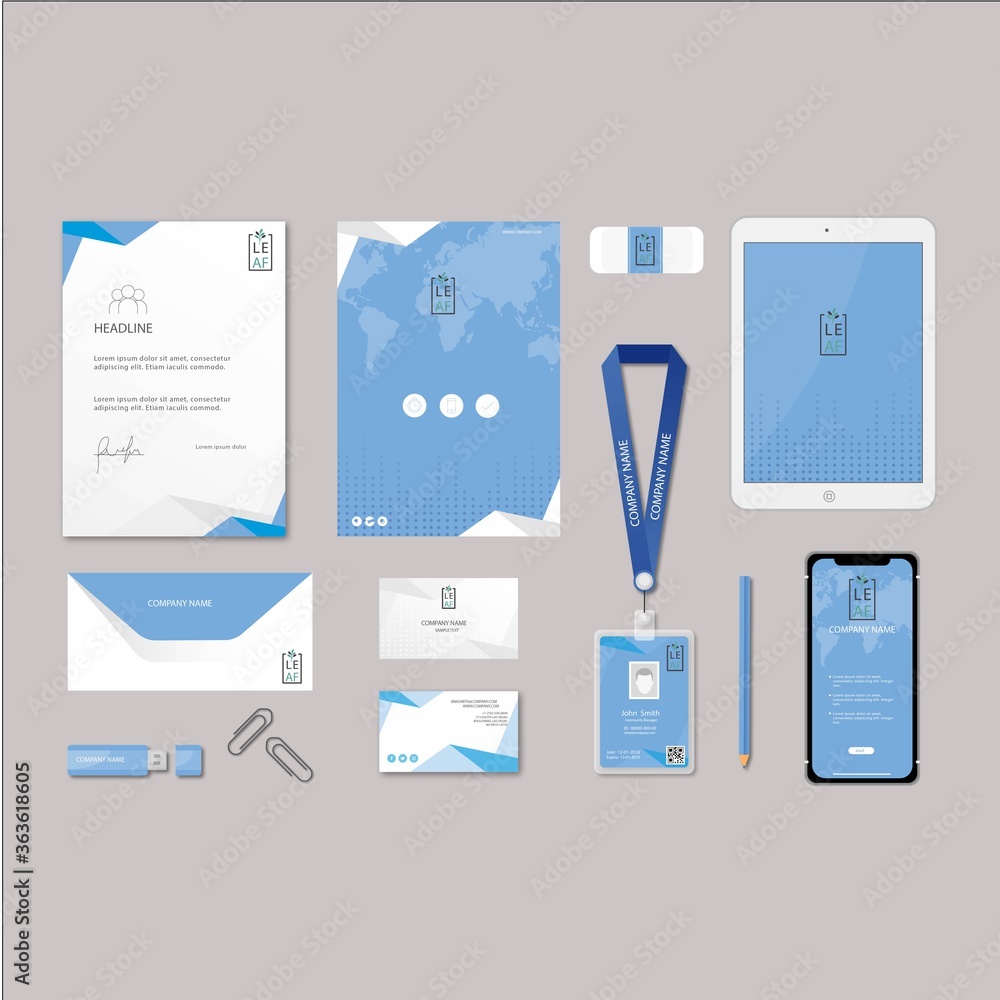 Fototapeta premium Letterhead