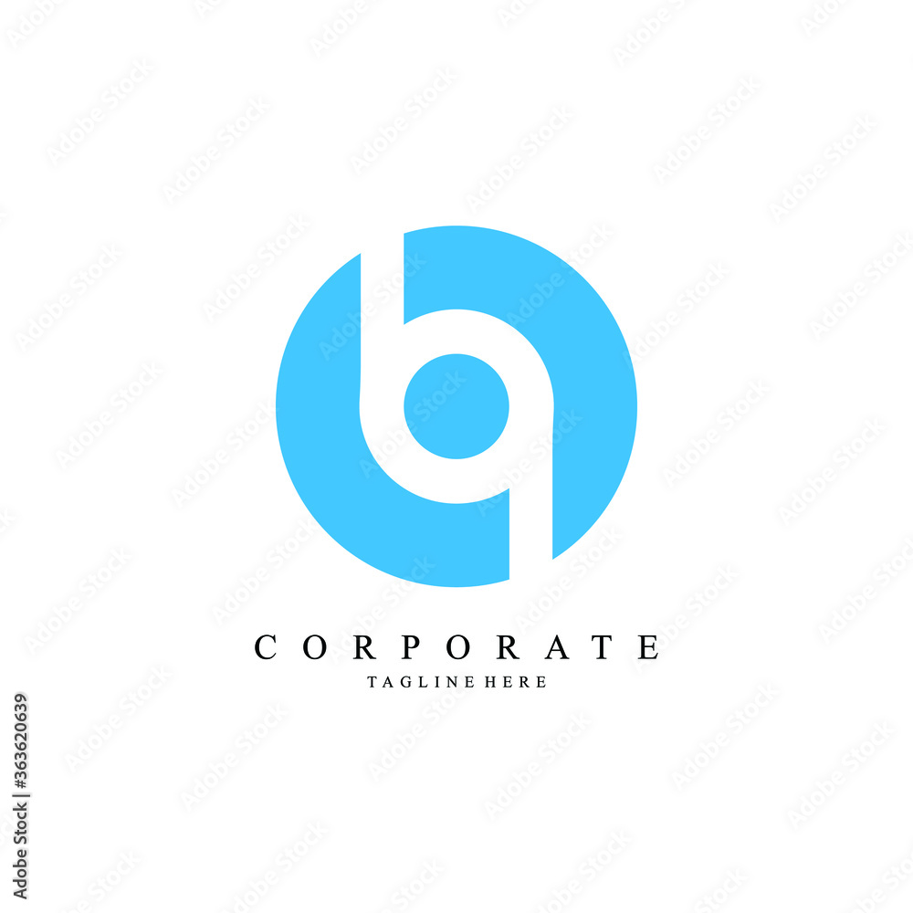 B Initial Logo Corporate. B Letter Logo Vector B Initial Logo Corporate. B Letter Logo Vector