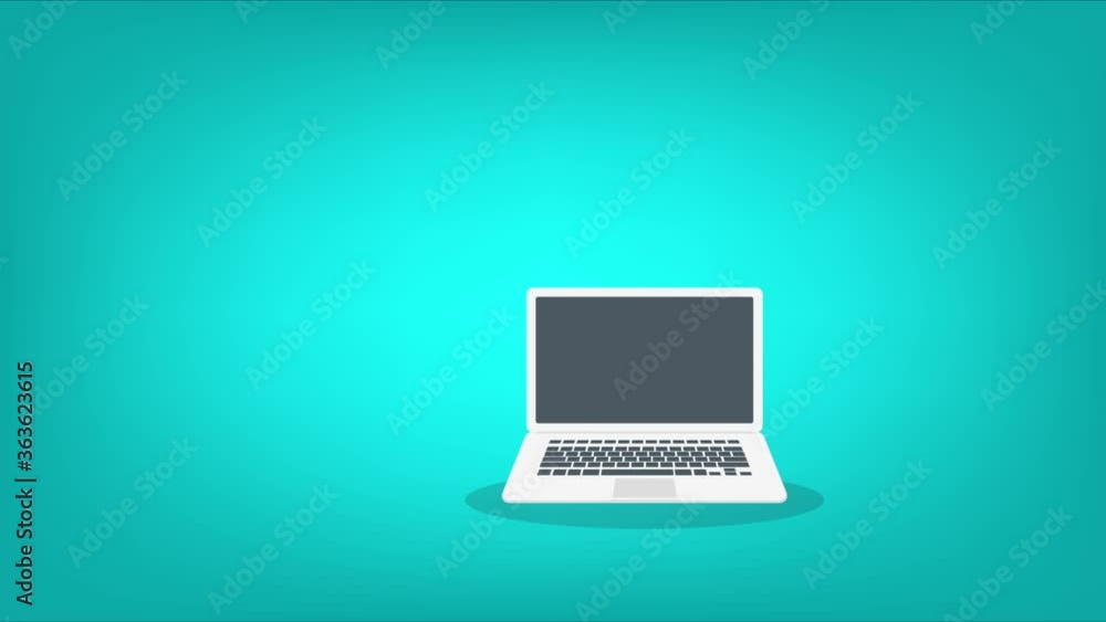 Alert notification on laptop computer vector, hacker, hacker detection, malware concept, spam data, online scam, virus Alert notification on laptop computer vector, hacker, hacker detection, malware concept, spam data, online scam, virus