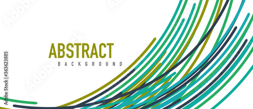 Аbstract moving colorful lines vector backgrounds for cover, placard, poster, banner or flyer