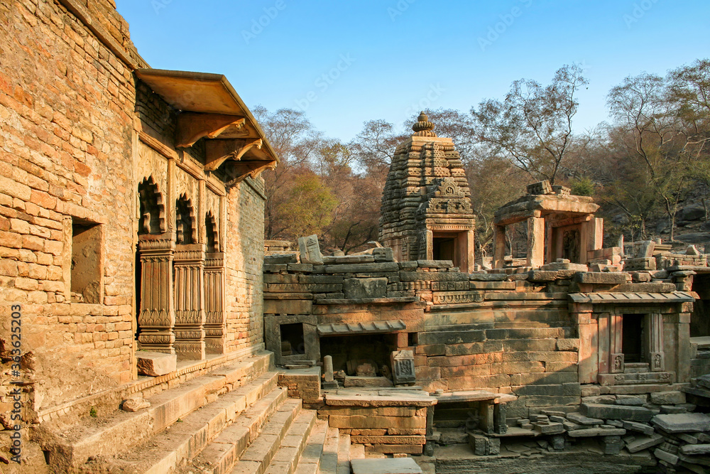Bateshwar Hindu temples in north Madhya Pradesh, India. Bateshwar Hindu temples in north Madhya Pradesh, India.