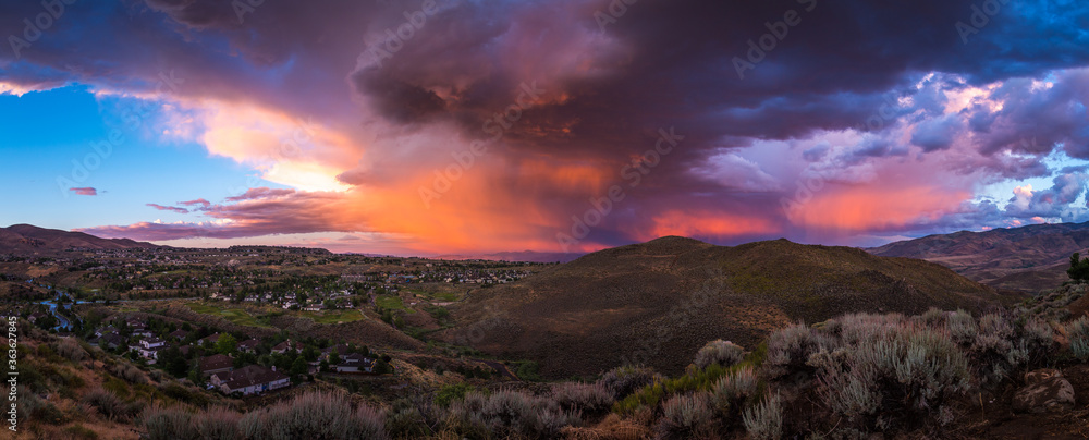 Sunset in Reno, NV