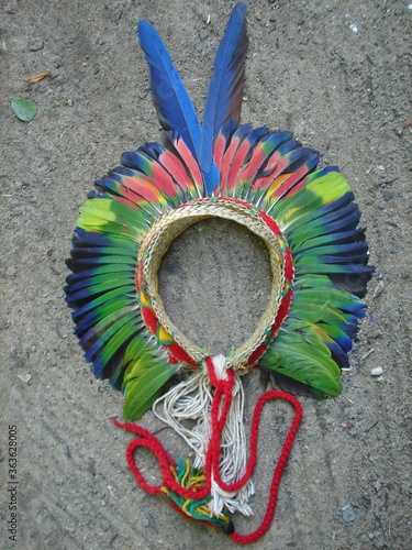 adorno, cocar, índios, penacho, penas