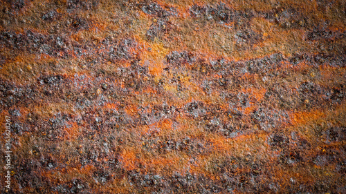 Background with old metal texture.Old rusty texture background. © surasak