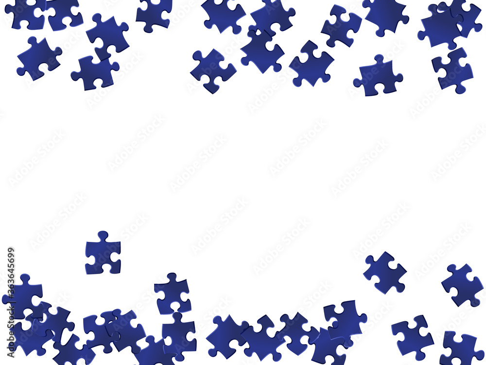 Game enigma jigsaw puzzle dark blue parts vector Game enigma jigsaw puzzle dark blue parts vector
