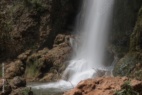 Cascada de una ruta en Valencia