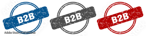 b2b stamp. b2b sign. b2b label set