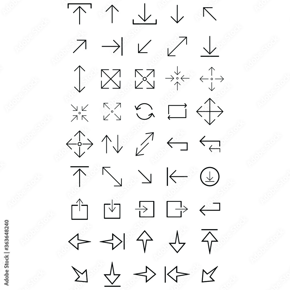 hand drawn arrows hand drawn arrows