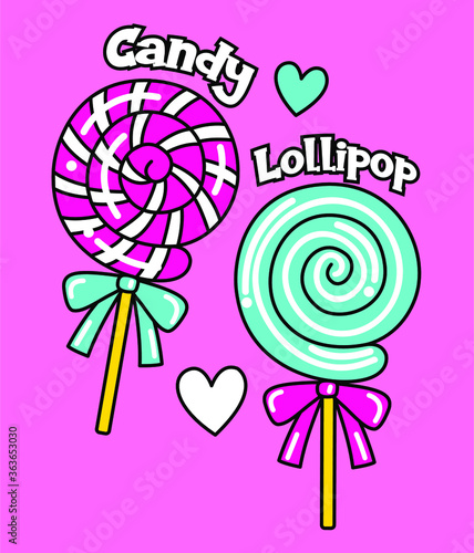 paletas de caramelo