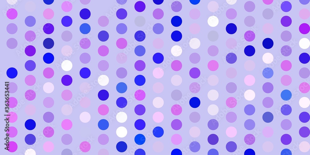 Light pink, blue vector pattern with spheres. Light pink, blue vector pattern with spheres.