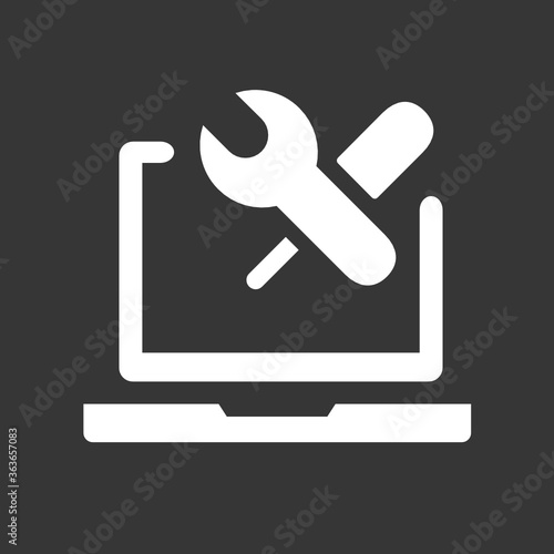 Laptop Configuration -  Metro Tile Icon