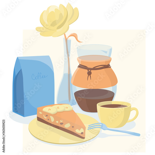 coffee and cake meal