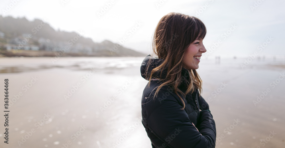 Beautiful woman enjoying the beach. Beautiful woman enjoying the beach.