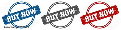 buy now stamp. buy now sign. buy now label set