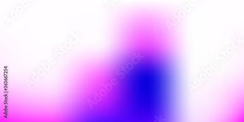 Light Purple, Pink vector gradient blur backdrop.