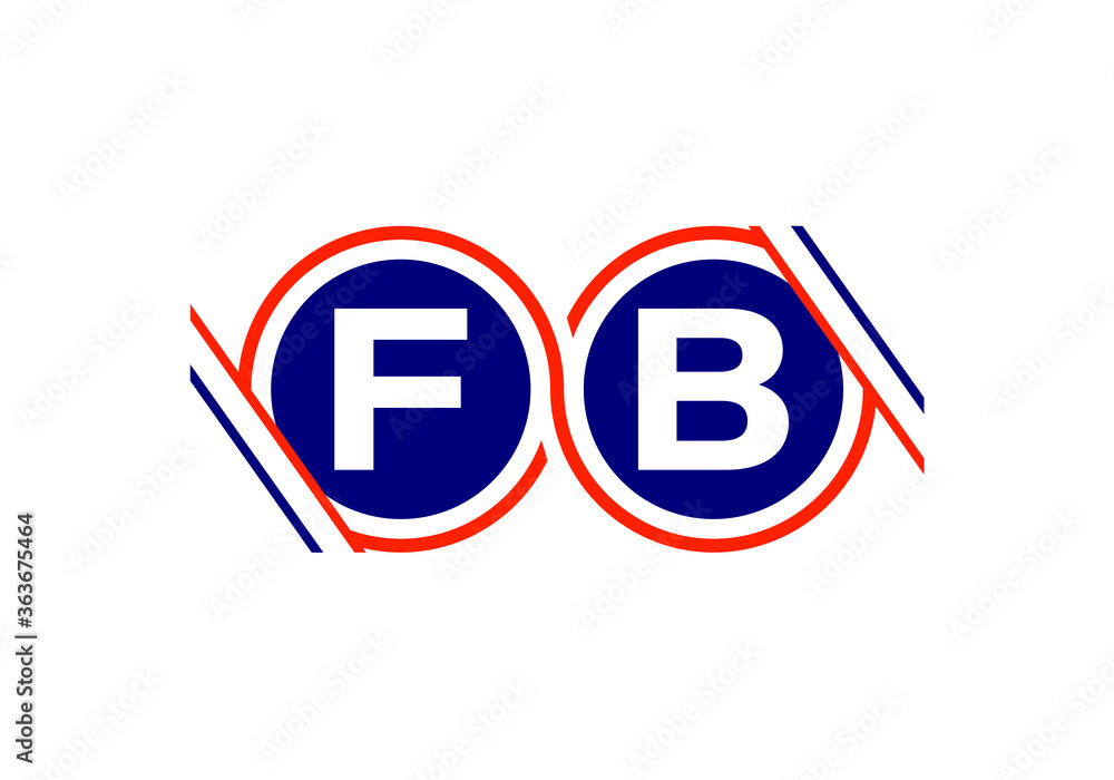 F B Initial Letter Logo design, Graphic Alphabet Symbol for Corporate Business Identity F B Initial Letter Logo design, Graphic Alphabet Symbol for Corporate Business Identity