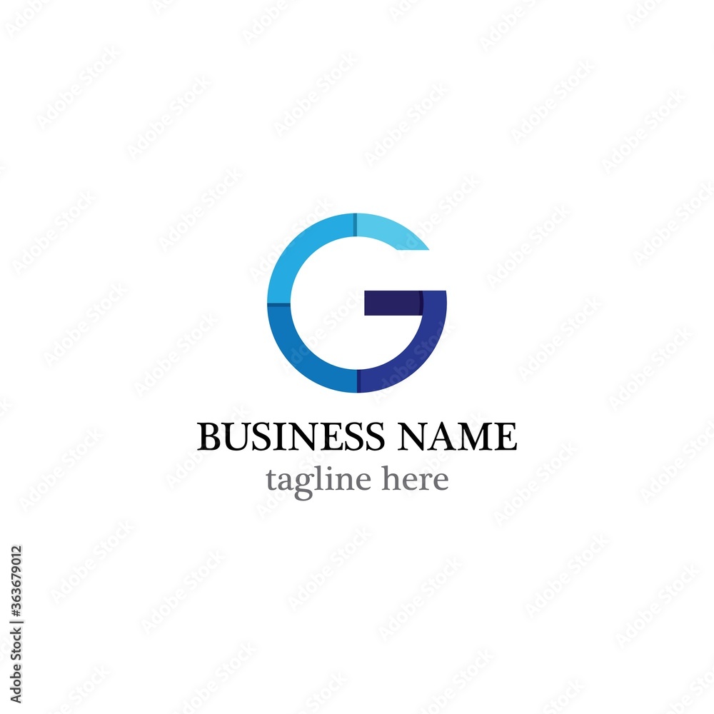 G Letter logo business G Letter logo business