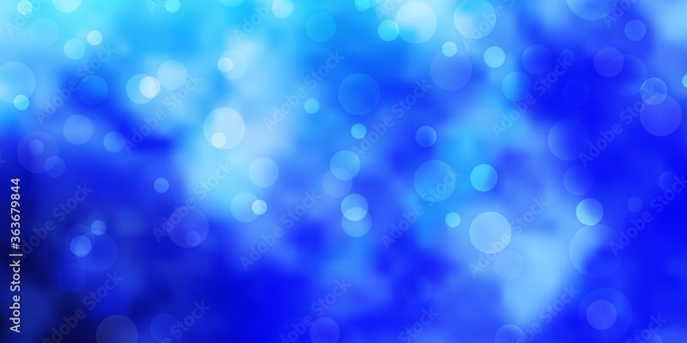 Light BLUE vector background with circles. Abstract illustration with colorful spots in nature style. Design for your commercials. Light BLUE vector background with circles. Abstract illustration with colorful spots in nature style. Design for your commercials.