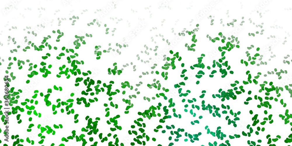 Light green vector background with random forms. Light green vector background with random forms.