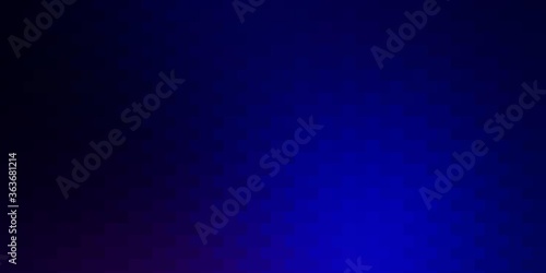 Dark Pink, Blue vector layout with lines, rectangles. Rectangles with colorful gradient on abstract background. Template for cellphones.