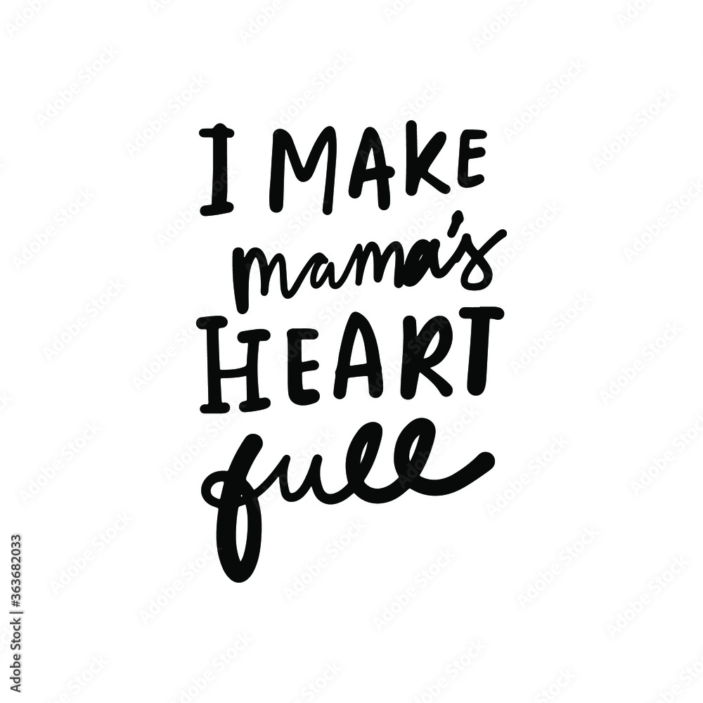Hand lettering. Baby t-shirt quote Hand lettering. Baby t-shirt quote
