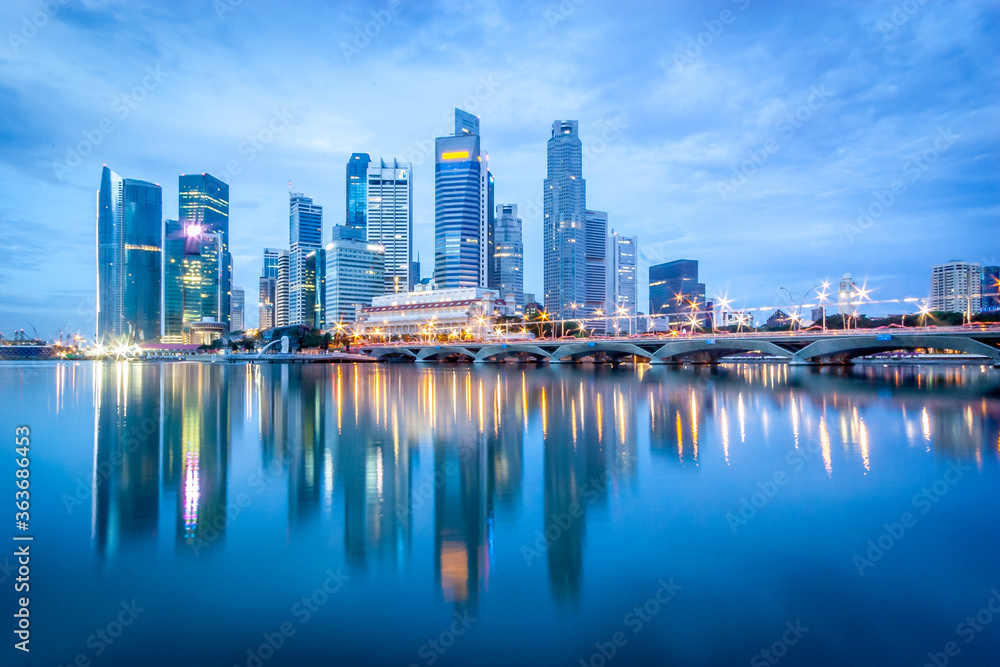 Fototapeta premium Singapore Marina Bay