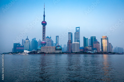 Photography Shanghai skyline