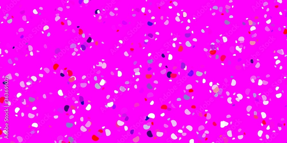 Light purple, pink vector template with abstract forms. Light purple, pink vector template with abstract forms.