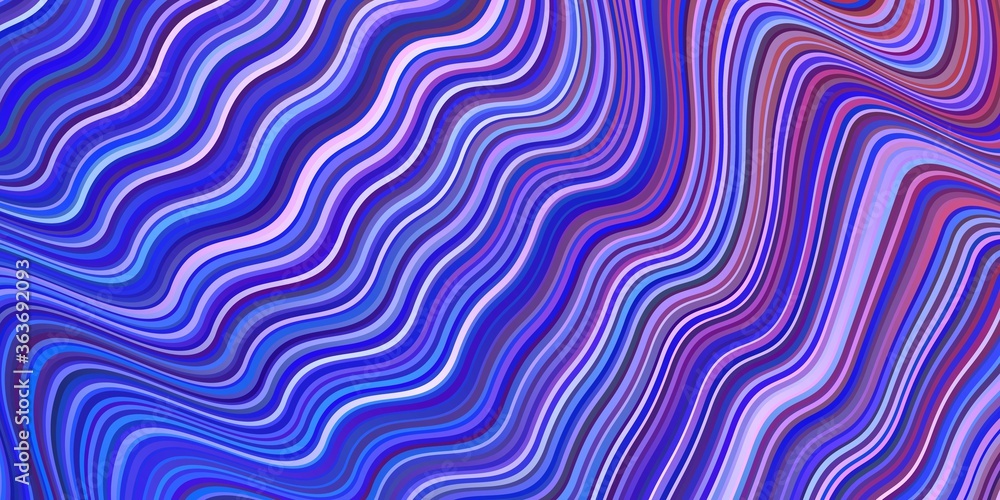 Light Blue, Red vector background with wry lines. Light Blue, Red vector background with wry lines.