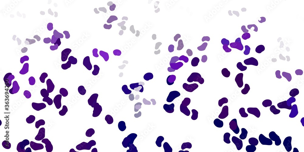 Light purple vector pattern with abstract shapes. Light purple vector pattern with abstract shapes.
