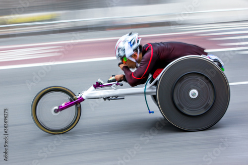 athletic competition wheelchair users