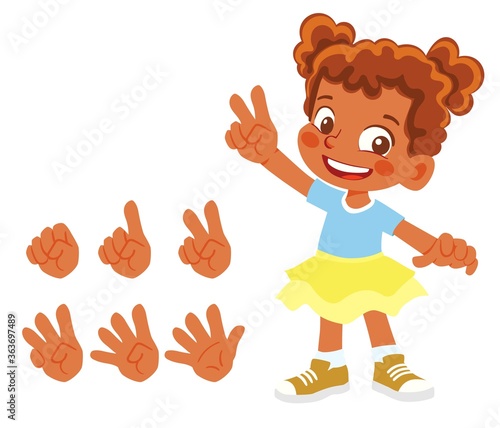 boy finger count
