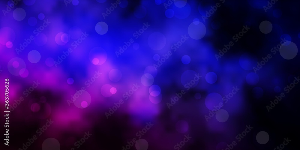 Dark Pink, Blue vector backdrop with dots. Illustration with set of shining colorful abstract spheres. Pattern for websites. Dark Pink, Blue vector backdrop with dots. Illustration with set of shining colorful abstract spheres. Pattern for websites.