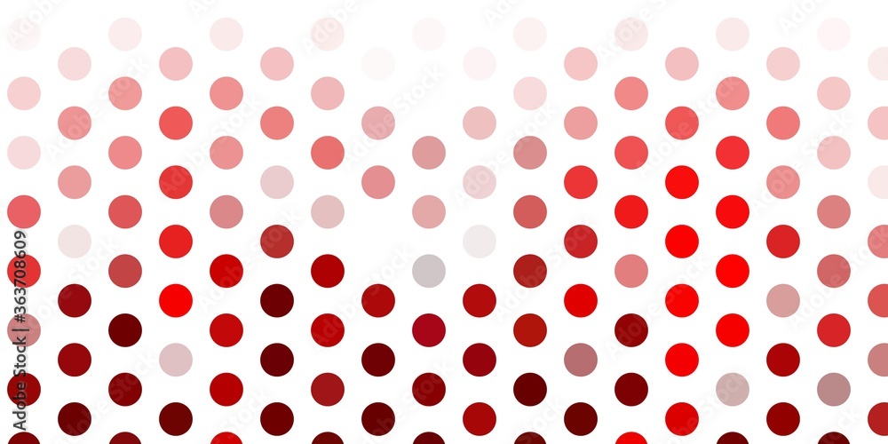 Light red vector background with bubbles. Light red vector background with bubbles.