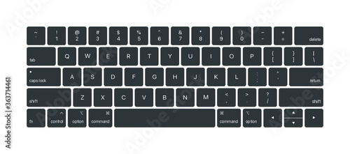 black and white keyboard photo