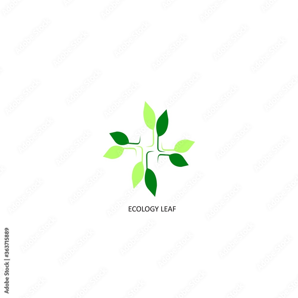 ecology leaf illustration vector background ecology leaf illustration vector background
