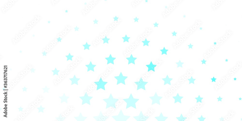 Light BLUE vector template with neon stars. Blur decorative design in simple style with stars. Best design for your ad, poster, banner. Light BLUE vector template with neon stars. Blur decorative design in simple style with stars. Best design for your ad, poster, banner.