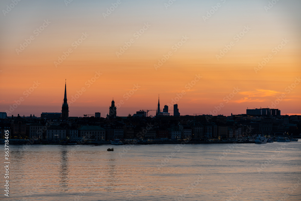 Fototapeta premium Stockholm by dusk