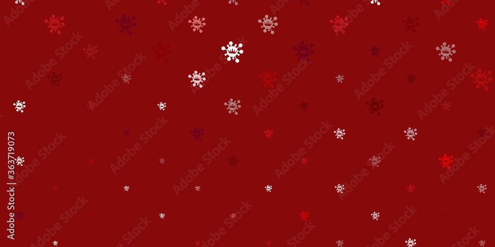 Light purple, pink vector texture with disease symbols. Light purple, pink vector texture with disease symbols.