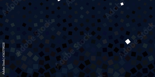 Dark BLUE vector background in polygonal style. Abstract gradient illustration with rectangles. Pattern for busines booklets, leaflets