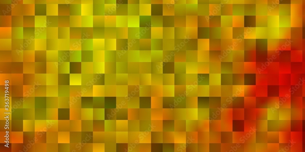 Light Orange vector pattern in square style. Light Orange vector pattern in square style.