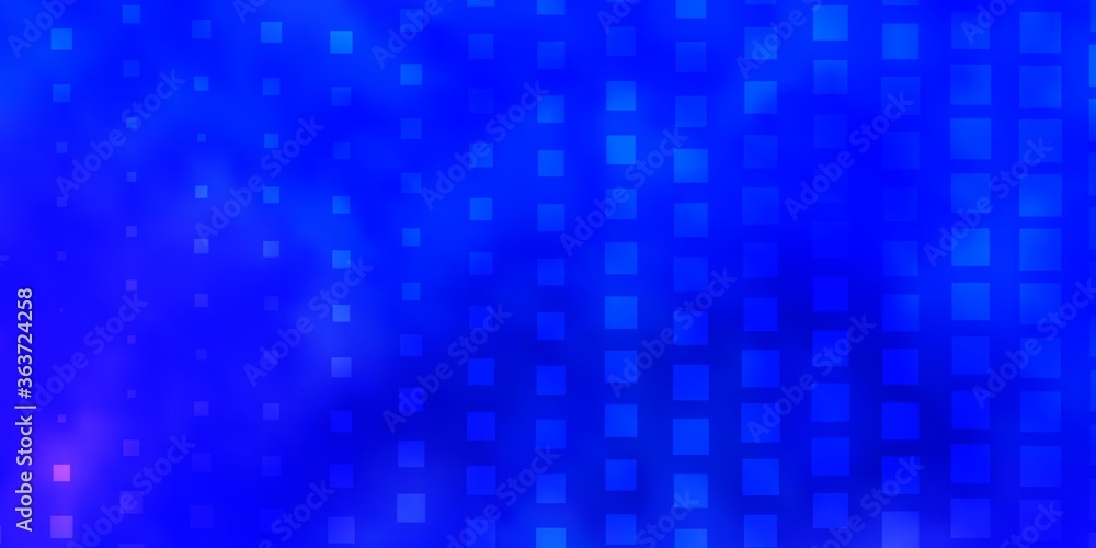 Light BLUE vector background in polygonal style. Illustration with a set of gradient rectangles. Modern template for your landing page.