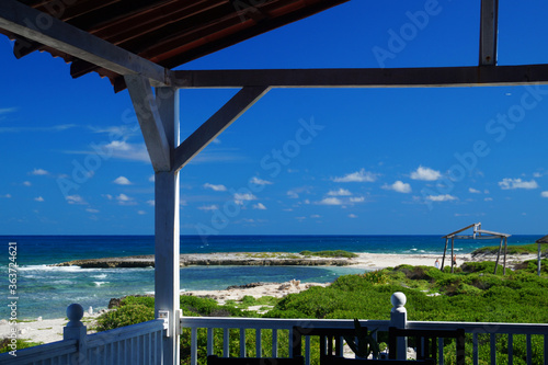 Canvas Print Landscape photo of Pilar beach, Cuba.