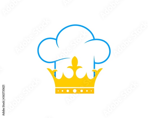Luxury crown with chef hat