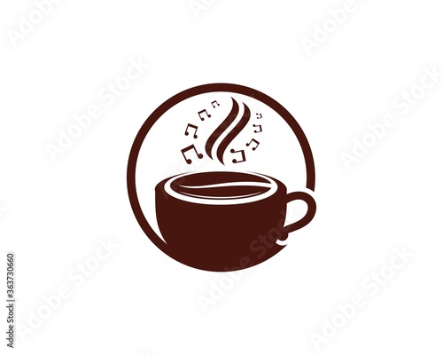 Relax and enjoying music with coffee