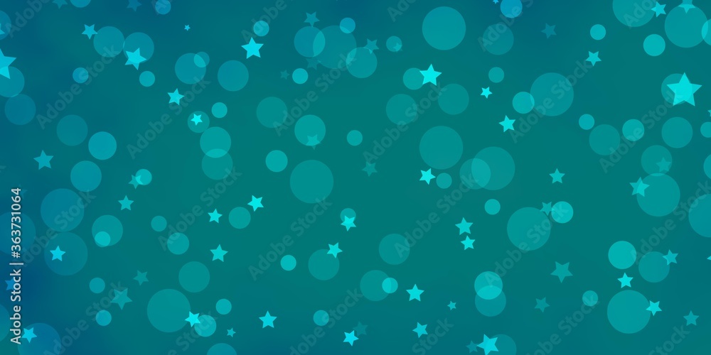 Light BLUE vector background with circles, stars. Abstract illustration with colorful spots, stars. Pattern for trendy fabric, wallpapers. Light BLUE vector background with circles, stars. Abstract illustration with colorful spots, stars. Pattern for trendy fabric, wallpapers.